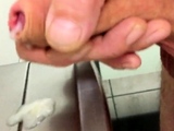 Cumshot Compilation Public Restroom 2018