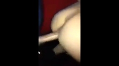 Tied balls fuck