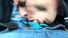 Car blowjob n swallow