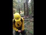 real wildfire worker