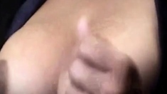 Mature Mom Show tits and lick her nip slip