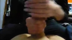 Handjobs big cock