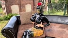 Latex outdoor sex