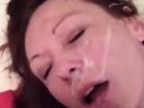 Homemade russian girl facial