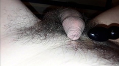 Closeup prostate milking