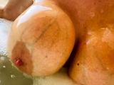 Big boobs milf masturbates with her dildo