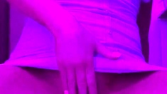 Chubby Brunette Big Boobs Dildo Masturbation