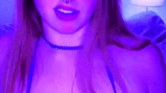 Small Titted Chick In Black Lingerie Fucking