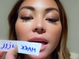 Webcam Asian chick anal masturbation tease