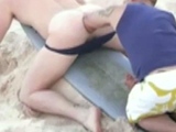 Deep Fisting on the Beach with Aussie Surfers