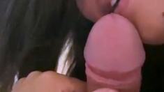 Big tit MILF sucks and fucks a big cock