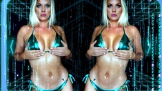 Blonde babe sophia solo compilation