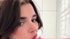 arikytsya - Wall Dildo Blowjob