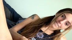 Hot amateur teen butt plug solo play