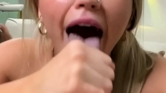 Huge Japan blowjob and handjob POV orgy with a cumshot