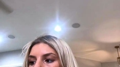 Lovely Blonde With Tight Pussy Masturbate Solo