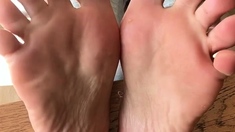 Black Amateur Explore Hot Foot Fetish