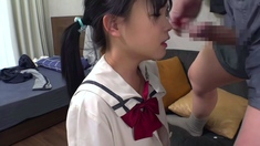 Amateur Asian Lady blowjobs and jerking