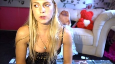 Amateur Blonde Teen Intense Masturbation HD