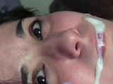 Brunette Amateur Webcam POV Cumshot