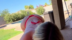 Amateur Blonde Blowjob CIM