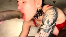 Lovely Amateur teen brunette masturbating outdoor