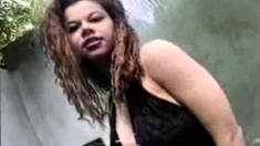 Hot Amateur Shakes Her Big Boobs