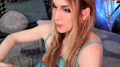 Amateur His Tall Blonde Fetish Masturbating On Live Webcam