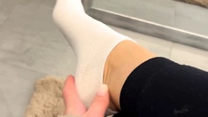 Maitresse Madelines Solo Foot Fetish Pov