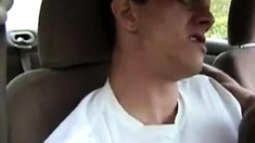 Roadside Blowjob And Handjob