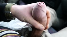 Outdoor Masturbation With My Big Cock