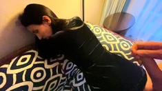 Velvet-dressed Babe Gets Rough Post-club Fuck With Cumshot