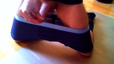Skinny Twink Masturbates To Two Climaxes