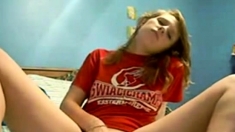 She Masturbates For Me...