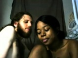 Very Hot Amateur Ebony Teen Couple fucking on Webcam