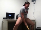 me fucking my bat