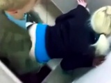 voyeurs compilation of toilet stall sex at a club