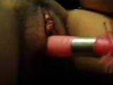 Young French Masturb whith brush