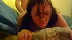 Cutie Anal Facing Camera Painal