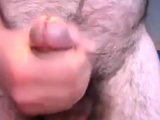 hairy big dick bear cumming