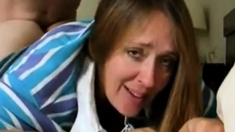 Amateur Anal Sex With Mature, Cum Inside