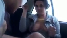 Iranian In Girl The Car