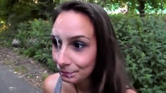 Amazing Blowjob In The Park