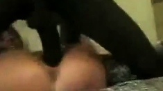 Black Cock In The White Pussy Totally Deep